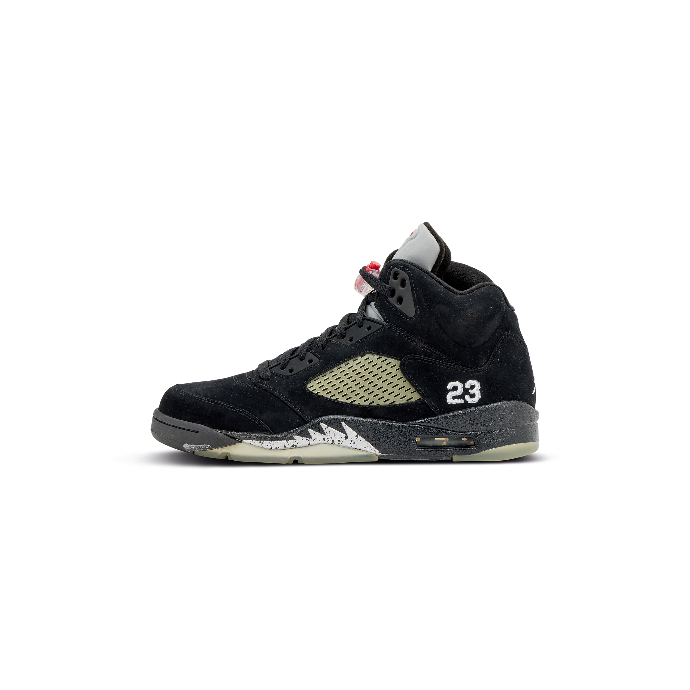 NIKE JORDAN 5 RETRO BLACK METALLIC 136027-004